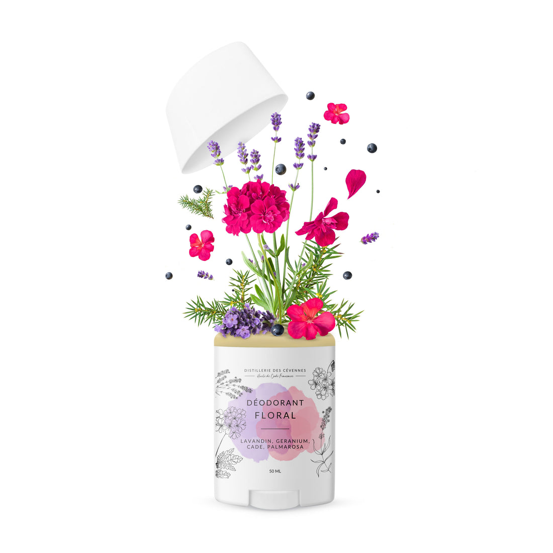 Déodorant FLORAL deodorant distilleriedescevennes