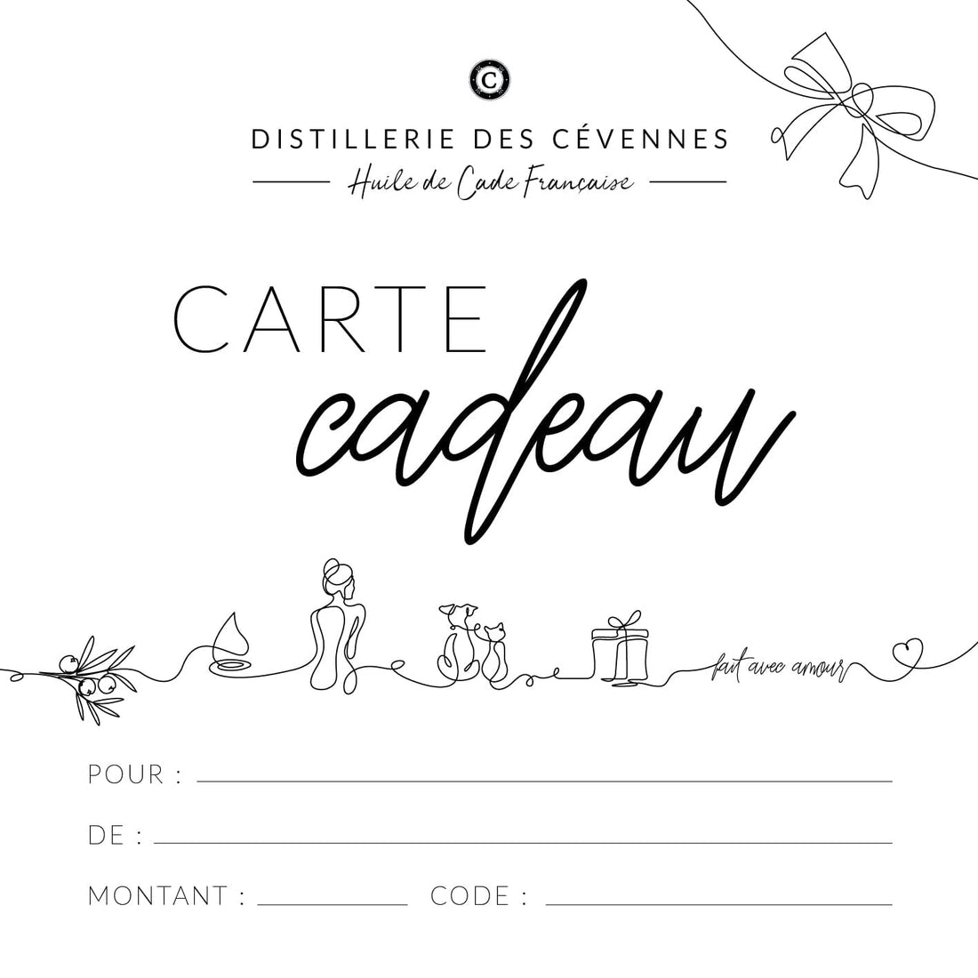 E-Carte Cadeau distilleriedescevennes