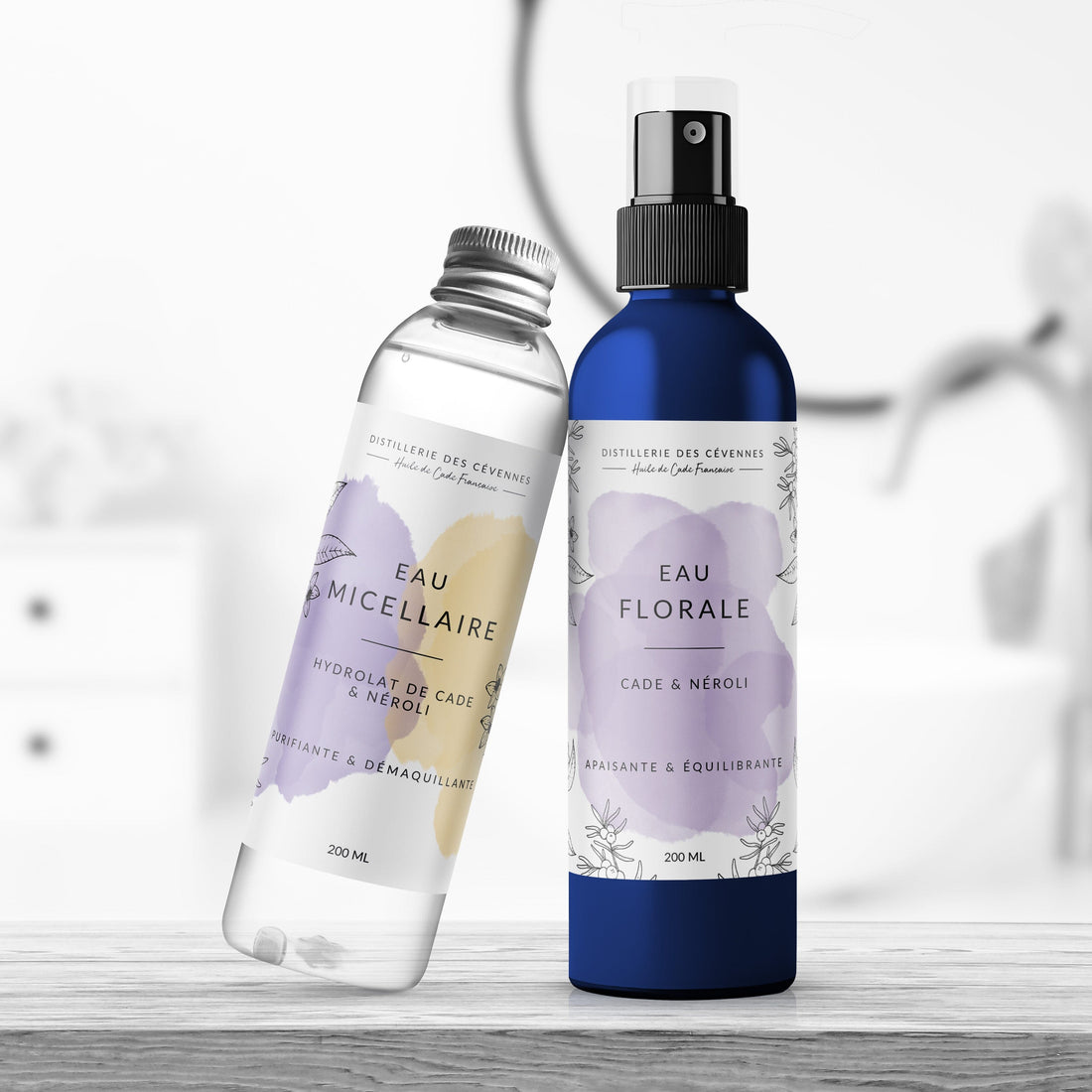 DUO Eau Micellaire & Eau Florale distilleriedescevennes 