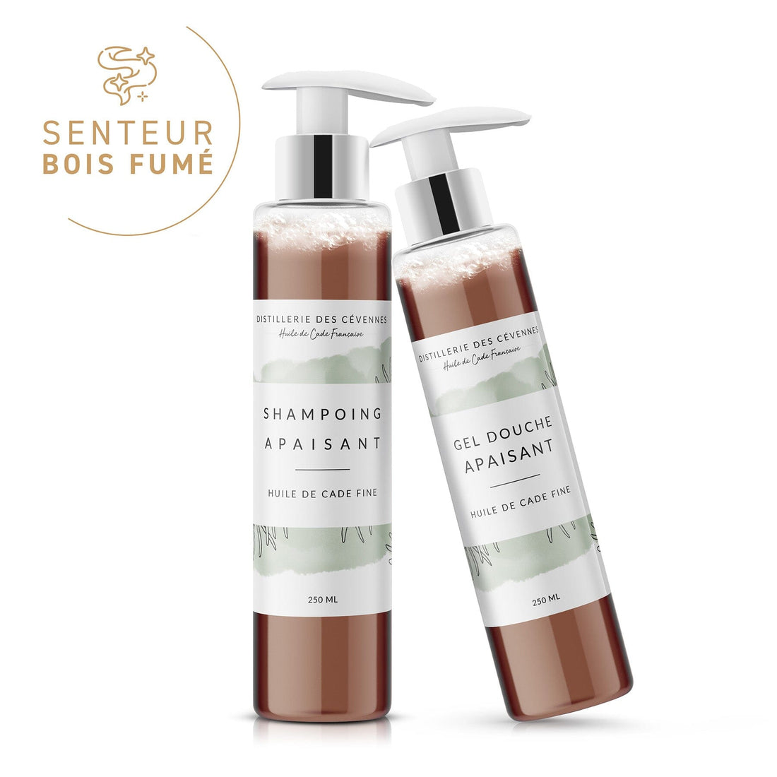 DUO Gel douche & Shampoing - Huile de cade fine distilleriedescevennes 