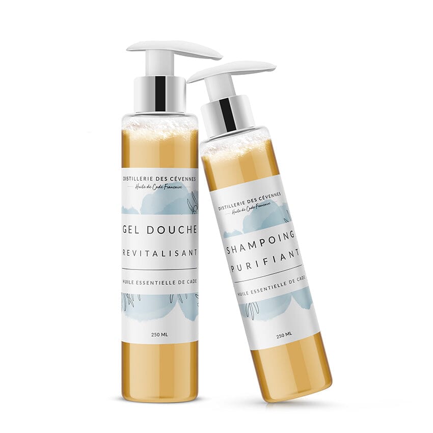 DUO Gel douche & Shampoing - Huile essentielle distilleriedescevennes 