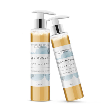 DUO Gel douche & Shampoing - Huile essentielle distilleriedescevennes 