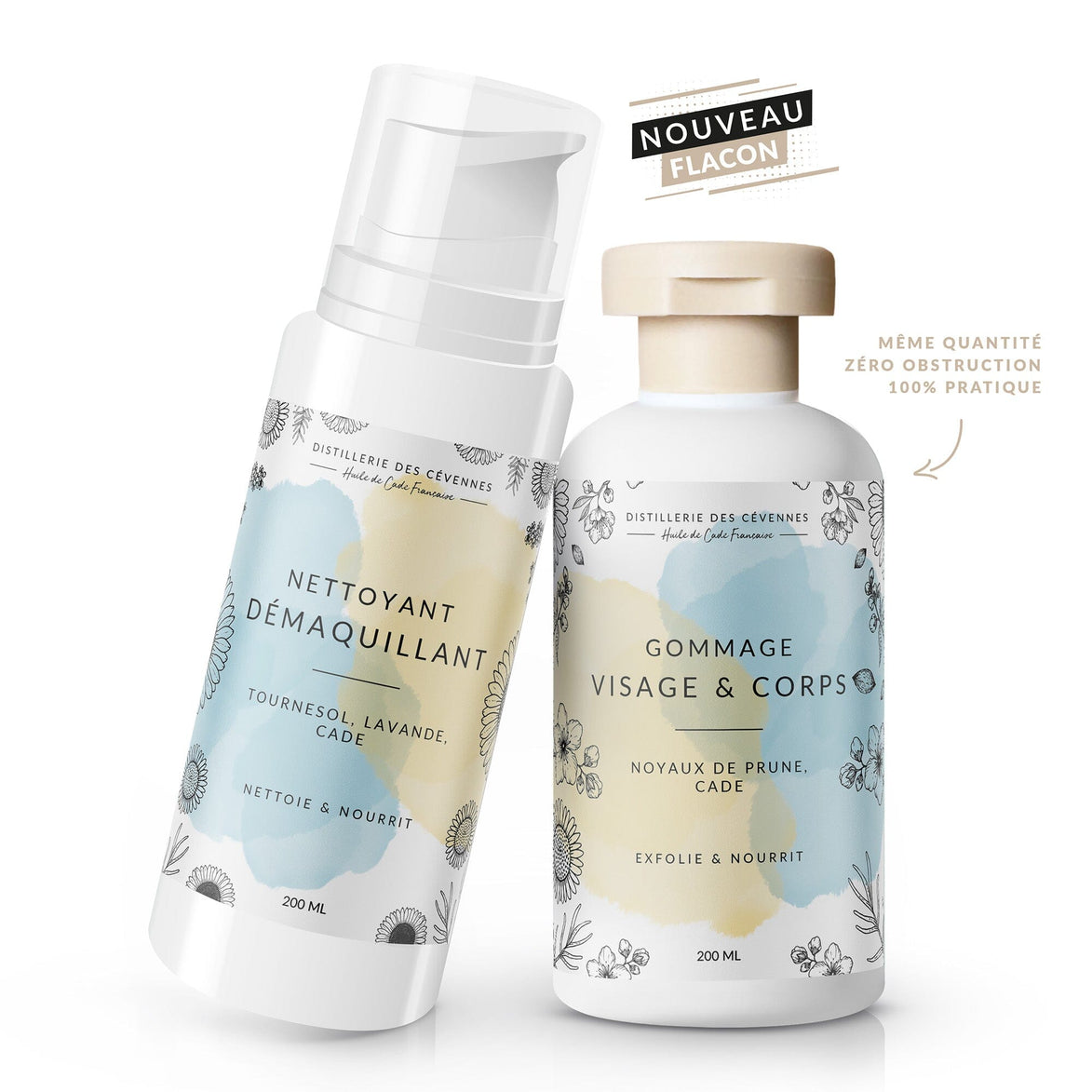 Duo Nettoyant • Gommage Distillerie des Cévennes 