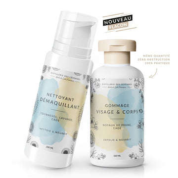 Duo Nettoyant • Gommage Distillerie des Cévennes 