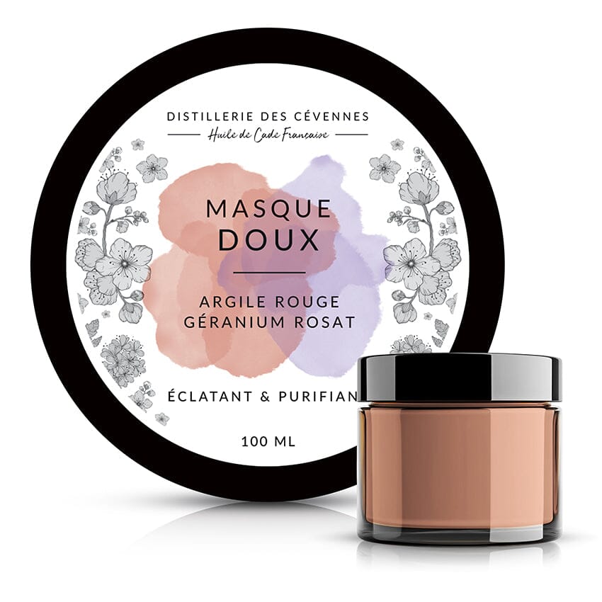 Masque doux • Argile rouge distilleriedescevennes 