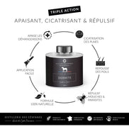 Soin de la Dermite • Huile de Cade distilleriedescevennes triple action